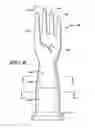 Fig. 10 - Method of fabricating a glove with a widened cuff area