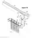 Fig. 14 - Method of knitting a knitted component with a vertically inlaid tensile element