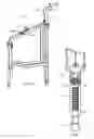 Fig. 05 - Independently adjusting multi-legged modular walker/cane assembly