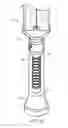 Fig. 15 - Independently adjusting multi-legged modular walker/cane assembly