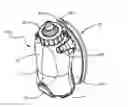 Fig. 01 - BEVERAGE BOTTLE AND RETAINING CLIP ASSEMBLY