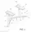 Fig. 02 - HEIGHT-ADJUSTABLE SUPPORT STRUCTURE FOR A WORKTOP AND HEIGHT-ADJUSTABLE TABLE COMPRISING SAID SUPPORT STRUCTURE