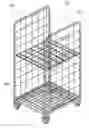 Fig. 01 - Shelf for roll container, a roll container containing such a shelf and a method of retrofitting such a shelf to a roll container