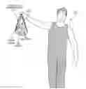 Fig. 01 - Multifunction baby carrier, portable swing and exercise device