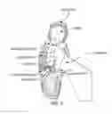 Fig. 06 - Multifunction baby carrier, portable swing and exercise device
