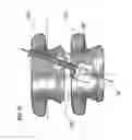 Fig. 10 - Process for introducing a stabilizing element into a vertebral element