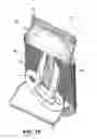 Fig. 08 - Adjustable lordosis orthopedic insert for a back brace