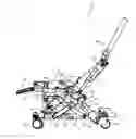 Fig. 01 - Person support apparatus with actuator brake control