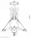 Fig. 24 - Functional training equipment with multiple movement planes used for press exercises