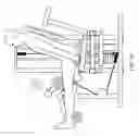 Fig. 33 - Functional training equipment with multiple movement planes used for lower body exercises
