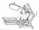 Fig. 40 - Functional training equipment with multiple movement planes used for lower body exercises