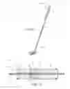 Fig. 02 - Golf putter with adjustable counterbalance weight