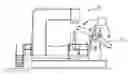 Fig. 01 - System using an air gap for workpiece protection in a fastener machine