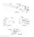 Fig. 19 - BLADE ELEVATION MECHANISMS AND ANTI-BACKDRIVE MECHANISMS FOR TABLE SAWS