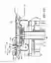 Fig. 25 - Apparatus and method for assembling a pumping tube into an air maintenance tire sidewall groove