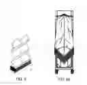 Fig. 09 - APPARATUS, SYSTEMS AND METHODS FOR CONFIGURING/ FEEDING SHEET STOCK MATERIAL FOR A DUNNAGE SYSTEM AND FOR GENERATING UPRIGHT EDGE DUNNAGE STRIPS