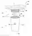 Fig. 01 - Adjustable armrest device for securing in a cup holder of a vehicle