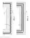 Fig. 06 - Moldable natural fiber nonwoven wire harness trough and method of construction thereof