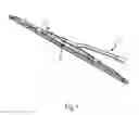 Fig. 02 - Windscreen wiper blade with ageing member