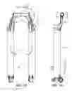Fig. 11 - Lower fork alignment system