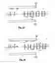 Fig. 10 - Method for conveying in a packaging line flexible packaging held suspended, device suitable for implementing said method, and machine comprising said device