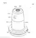 Fig. 25 - One-press manufacturing method for glass container and glass container