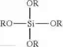 Fig. 10 - Fluorinated organosiloxane network composition