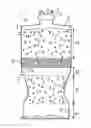 Fig. 01 - Gasifier for solid carbon fuel with active transfer means