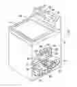 Fig. 01 - Washing machine appliance and damper assembly for same