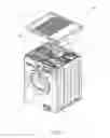 Fig. 03 - Top of an appliance for drying laundry providing drying air recirculation and moisture condensation