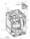 Fig. 04 - Top of an appliance for drying laundry providing drying air recirculation and moisture condensation