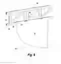 Fig. 07 - Insulation retention apparatus for use with overhead structural beams and related methods