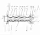 Fig. 01 - Stator for an eccentric screw pump