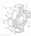 Fig. 01 - Rotor for a vane cell adjuster of a camshaft adjusting device
