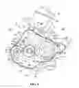 Fig. 05 - Oil supply structure of water-cooled internal combustion engine