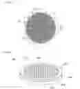 Fig. 12 - Heat/acoustic wave conversion component and heat/acoustic wave conversion unit