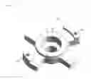 Fig. 07 - Scroll compressor in which a fixed scroll and an orbiting scroll are placed between a partition plate and a main bearing