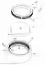 Fig. 01 - Mounting of an optical element in a barrel using a flexible ring