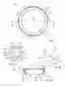 Fig. 04 - Mounting of an optical element in a barrel using a flexible ring