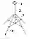 Fig. 01 - Stepless rapid extendable multipod with built-in power supply