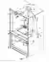 Fig. 04 - Refrigerator ice compartment latch and cover