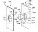 Fig. 01 - ANCHOR ASSEMBLIES AND MOUNTING KITS FOR CONNECTING DOOR HANDLES TO DOORS OF REFRIGERATOR APPLIANCES