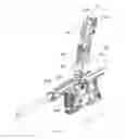 Fig. 25 - Conversion kit with a rail system for a paintball marker having a hinged portion