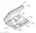 Fig. 01 - Electronic tablet case and firearm holder