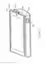 Fig. 61 - Electronic tablet case and firearm holder