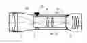 Fig. 01 - Telescopic gun sight with ballistic zoom