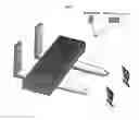 Fig. 08 - Weighing device applicable magnetically to the fork of a lifter with wireless data connection