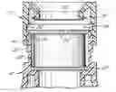Fig. 01 - Flow through testing system with pressure indicator