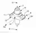 Fig. 01 - Timepiece mechanism comprising a movable oscillating component with optimised geometry in a magnetic environment