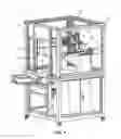 Fig. 02 - Manufacturing system with interchangeable tooling heads and tooling nests